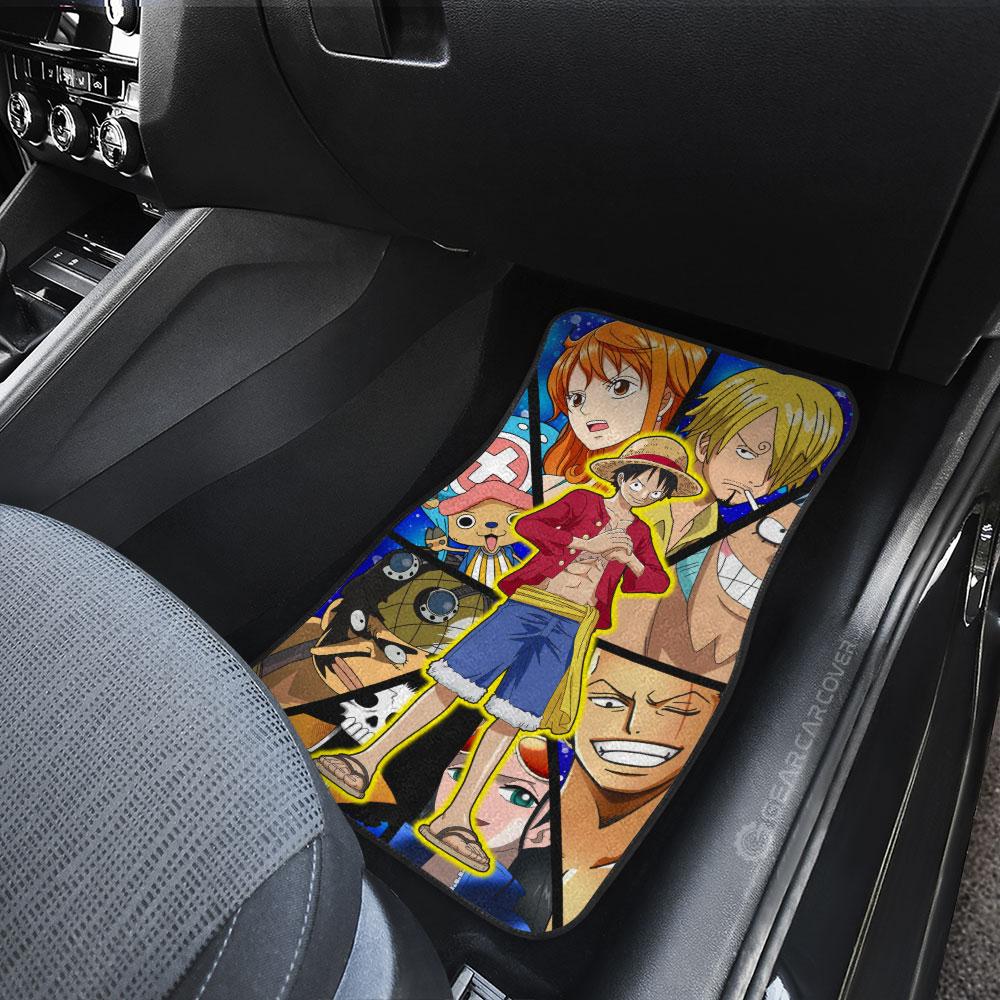 Monkey D. Luffy Car Floor Mats Custom One Piece Anime Car Interior Accessories - Gearcarcover - 4