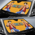 Monkey D. Luffy Car Sunshade Custom One Piece Anime - Gearcarcover - 2