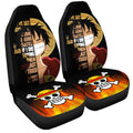 Monkey D. Luffy Quotes Car Seat Covers Custom One Piece Anime Car Accessories - Gearcarcover - 3