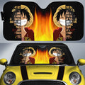 Monkey D. Luffy Quotes Car Sunshade Custom One Piece Anime Car Accessories - Gearcarcover - 1