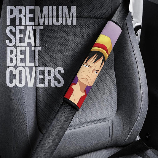 Monkey D. Luffy Seat Belt Covers Custom One Piece Anime Car Accessoriess - Gearcarcover - 2