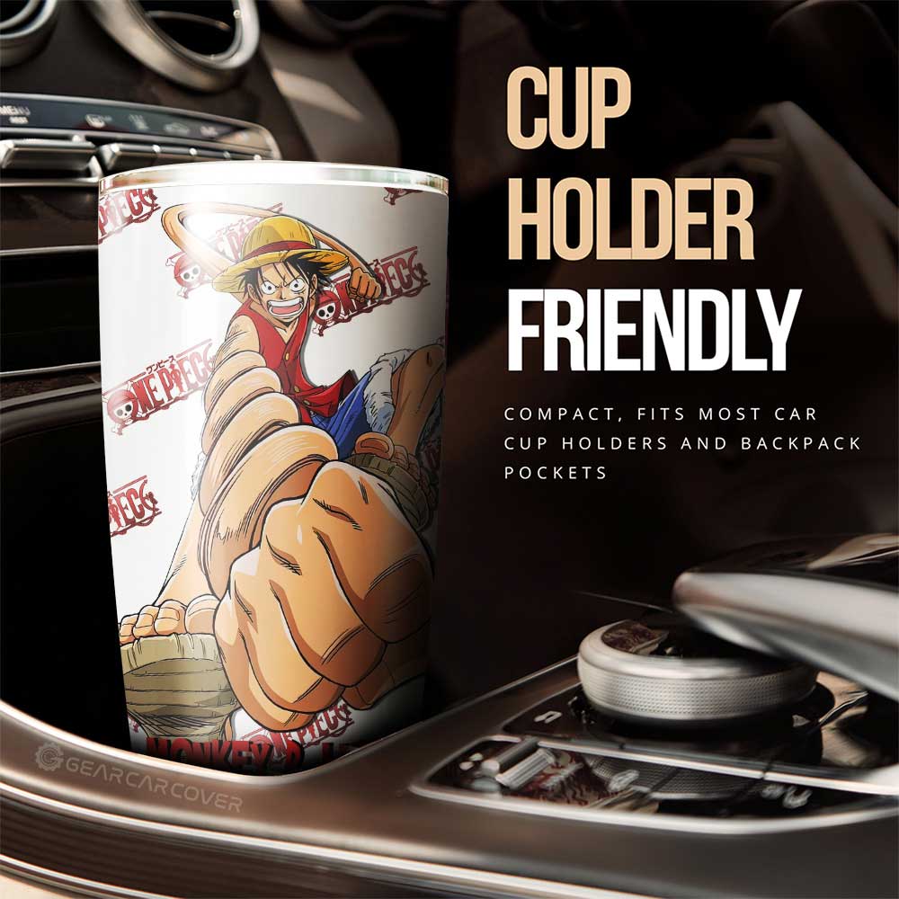 Monkey D. Luffy Tumbler Cup Custom One Piece Anime - Gearcarcover - 2