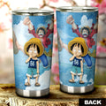 Monkey D. Luffy Tumbler Cup Custom One Piece Map Anime Car Accessories - Gearcarcover - 3