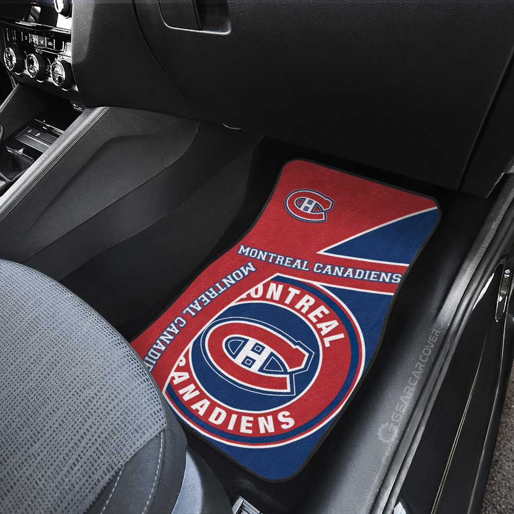 Montreal Canadiens Car Floor Mats Custom Car Accessories For Fans - Gearcarcover - 3