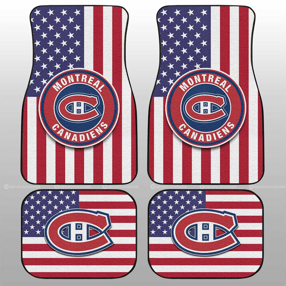 Montreal Canadiens Car Floor Mats Custom Car Decor Accessories - Gearcarcover - 1