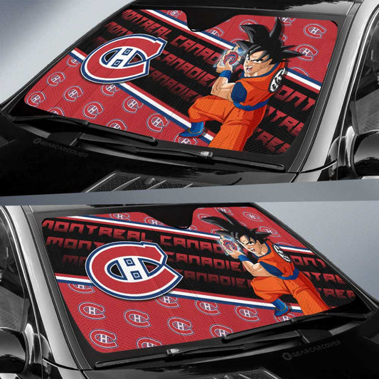 Montreal Canadiens Car Sunshade Custom Car Decorations For Fans - Gearcarcover - 2