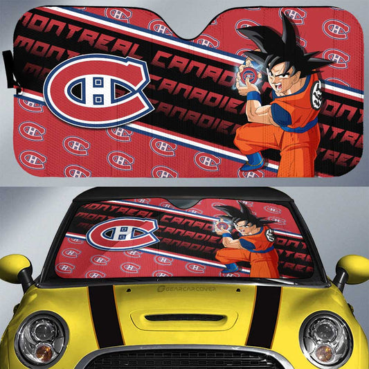 Montreal Canadiens Car Sunshade Custom Car Decorations For Fans - Gearcarcover - 1
