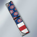 Montreal Canadiens Car Sunshade Custom US Flag Style - Gearcarcover - 3
