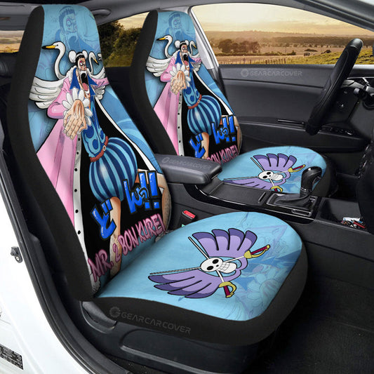 Mr 2 Bon Kurei Car Seat Covers Custom One Piece Anime Car Accessories - Gearcarcover - 2