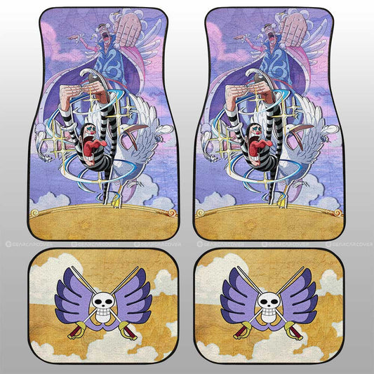 Mr. 2 Bon Kurei Car Floor Mats Custom One Piece Map Car Accessories For Anime Fans - Gearcarcover - 2