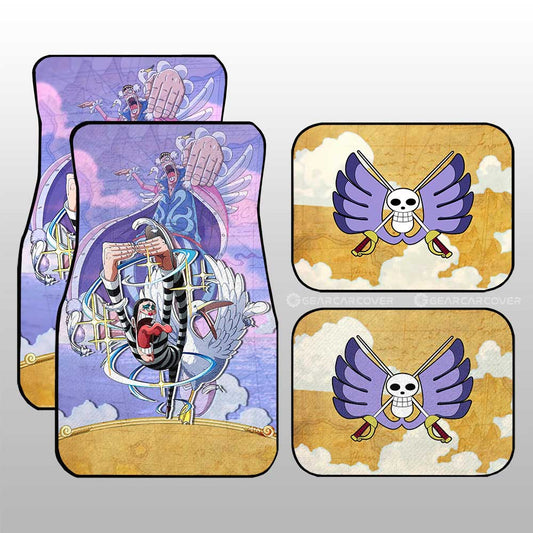 Mr. 2 Bon Kurei Car Floor Mats Custom One Piece Map Car Accessories For Anime Fans - Gearcarcover - 1