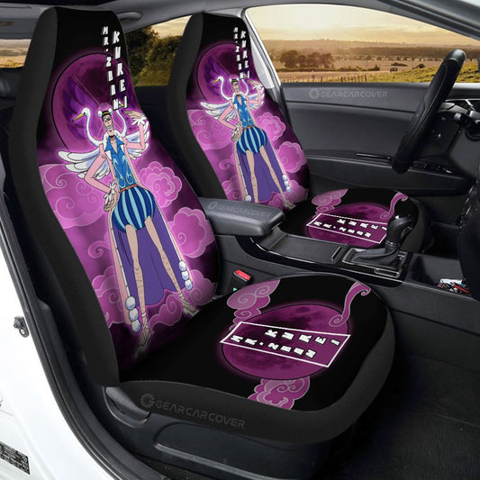 Mr. 2 Bon Kurei Car Seat Covers Custom One Piece Anime Car Accessories For Anime Fans - Gearcarcover - 1