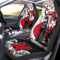 Muichiro Car Seat Covers Custom Japan Style Anime Demon Slayer Car Interior Accessories - Gearcarcover - 2