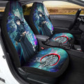 Muichiro Tokito Car Seat Covers Custom Characters Demon Slayer Car Accessories - Gearcarcover - 2