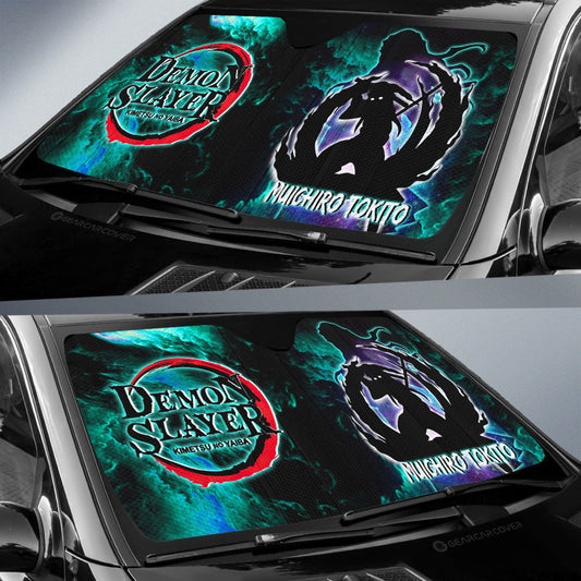 Muichiro Tokito Car Sunshade Custom Demon Slayer Anime - Gearcarcover - 2