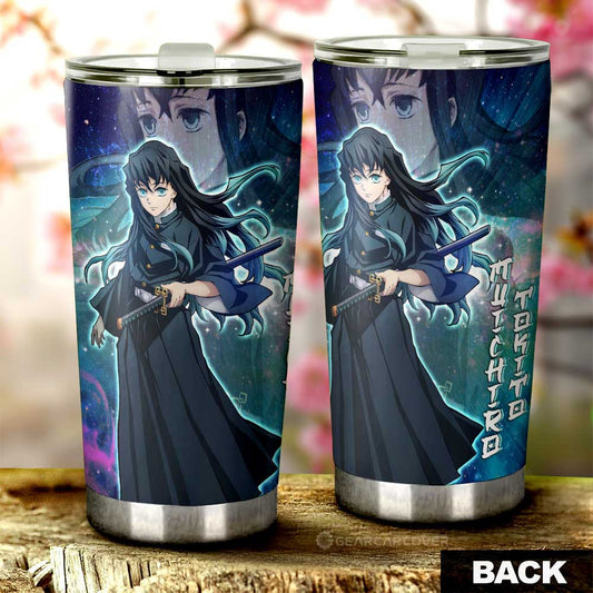 Muichiro Tokito Tumbler Cup Custom Characters Demon Slayer Car Accessories - Gearcarcover - 2