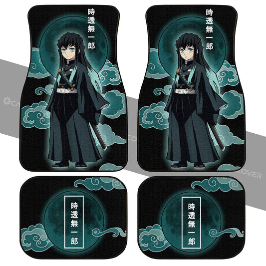 Muichirou Tokitou Car Floor Mats Custom Demon Slayer Anime Car Interior Accessories - Gearcarcover - 2