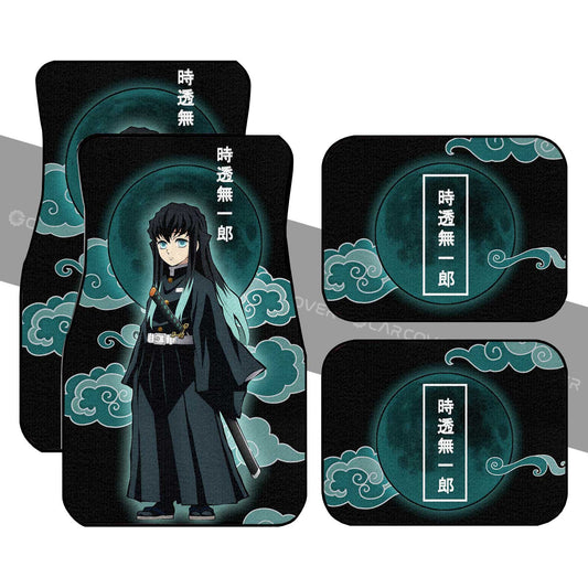 Muichirou Tokitou Car Floor Mats Custom Demon Slayer Anime Car Interior Accessories - Gearcarcover - 1