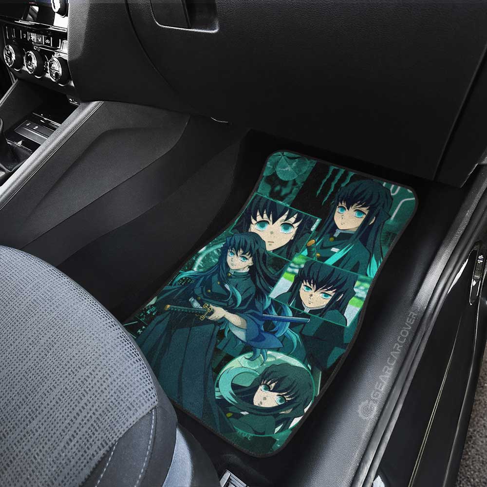 Muichirou Tokitou Car Floor Mats Custom Demon Slayer Anime - Gearcarcover - 3