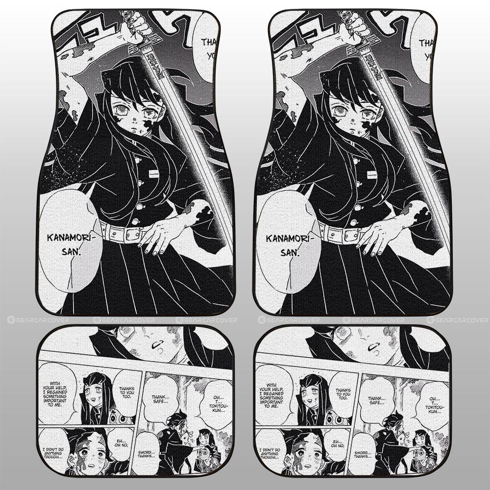 Muichirou Tokitou Car Floor Mats Custom Kimetsu No Yaiba Manga Car Accessories - Gearcarcover - 2