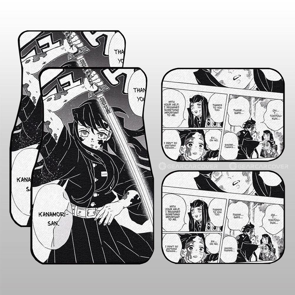 Muichirou Tokitou Car Floor Mats Custom Kimetsu No Yaiba Manga Car Accessories - Gearcarcover - 1