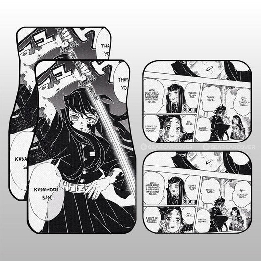 Muichirou Tokitou Car Floor Mats Custom Kimetsu No Yaiba Manga Car Accessories - Gearcarcover - 1