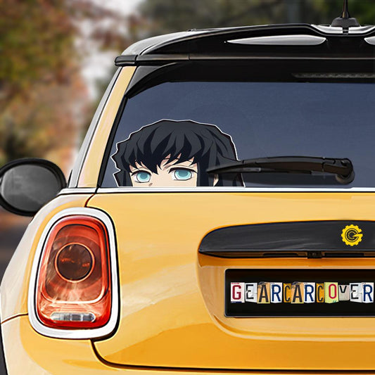 Muichirou Tokitou Car Sticker Custom Demon Slayer Anime Car Accessories - Gearcarcover - 1