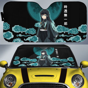 Muichirou Tokitou Car Sunshade Custom Demon Slayer Anime Car Accessories - Gearcarcover - 1