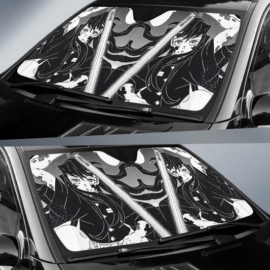 Muichirou Tokitou Car Sunshade Custom Kimetsu No Yaiba Manga Car Accessories - Gearcarcover - 2