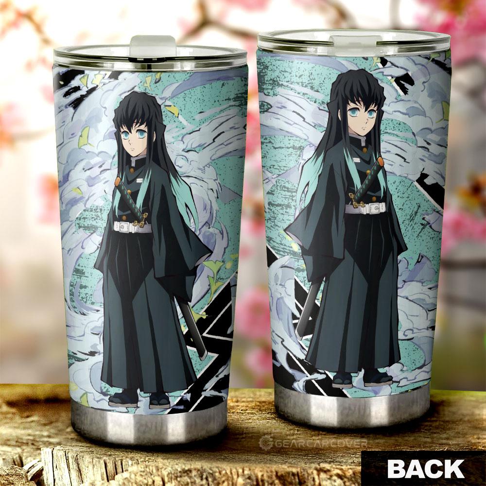Muichirou Tokitou Tumbler Cup Custom Demon Slayer Anime Car Accessories - Gearcarcover - 3