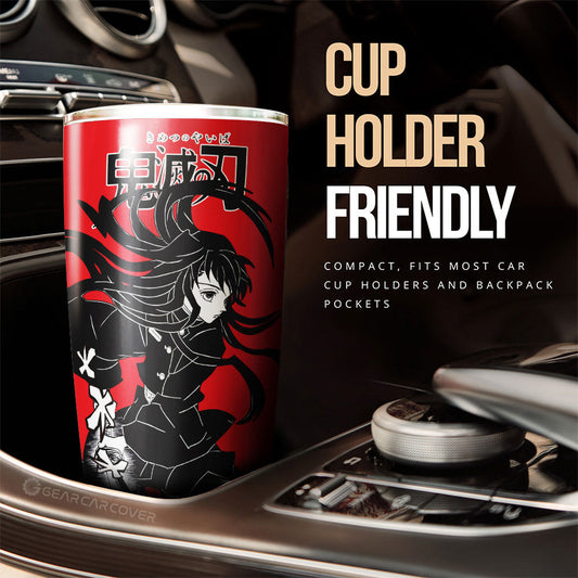 Muichirou Tokitou Tumbler Cup Custom Demon Slayer Anime Car Accessories Manga Style For Fans - Gearcarcover - 2