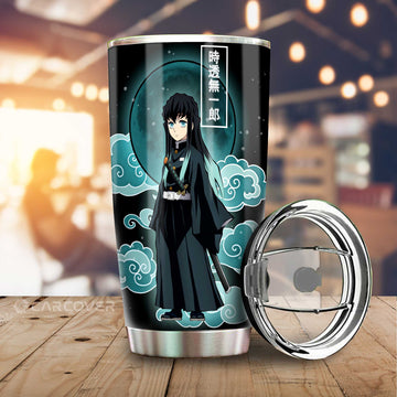 Muichirou Tokitou Tumbler Cup Custom Demon Slayer Anime Car Interior Accessories - Gearcarcover - 1