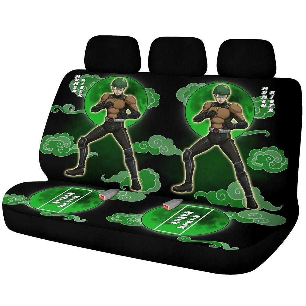 Mumen Rider Car Back Seat Covers Custom One Punch Man Anime Car Accessories - Gearcarcover - 1