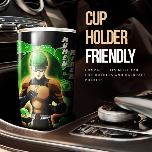 Mumen Rider Tumbler Cup Custom One Punch Man Anime Car Accessories - Gearcarcover - 2