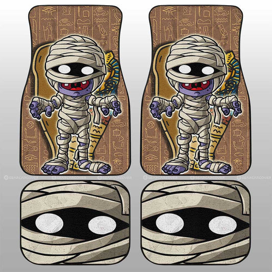 Mummy Car Floor Mats Custom Halloween Characters Car Accessories - Gearcarcover - 1