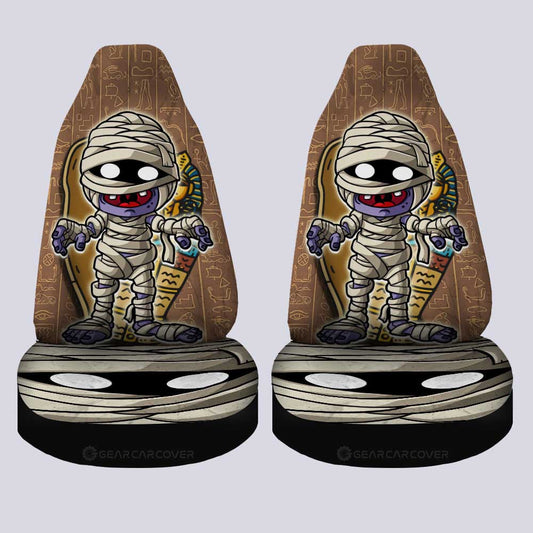 Mummy Car Seat Covers Custom Halloween Characters Car Accessories - Gearcarcover - 2