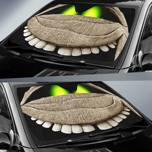 Mummy Car Sunshade Custom Horror Face Car Interior Accessories - Gearcarcover - 2