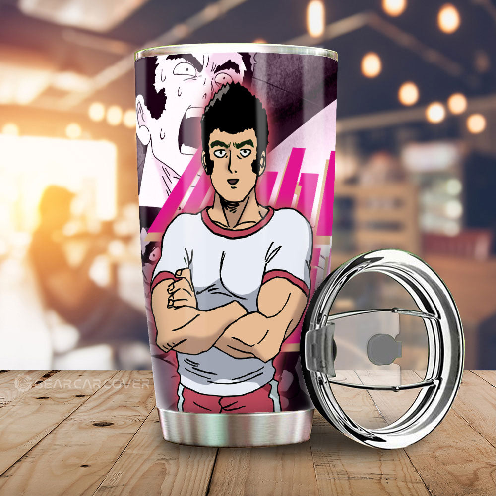 Musashi Goda Tumbler Cup Custom Mob Psycho 100 Car Interior Accessories - Gearcarcover - 1