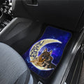 My Friend German Shepherd Car Floor Mats Custom I Love You To The Moon And Back Galaxy Car Accessories - Gearcarcover - 4