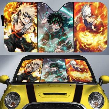 My Hero Academia Car Sunshade Custom Anime Car Accessories - Gearcarcover - 1