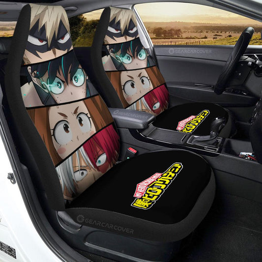 My Hero Academia Eyes Car Seat Covers Custom MHA Anime Car Accessories - Gearcarcover - 1