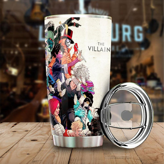My Hero Academia Tumbler Cup Custom Heroes Vs Villains Anime Accessories - Gearcarcover - 2