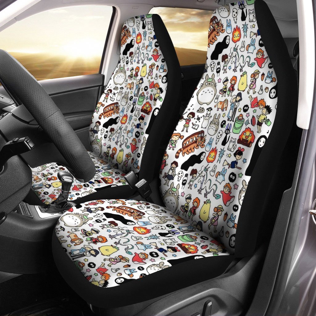 My Neighbor Totoro Car Seat Covers Custom Totoro Anime Car Accessories - Gearcarcover - 1