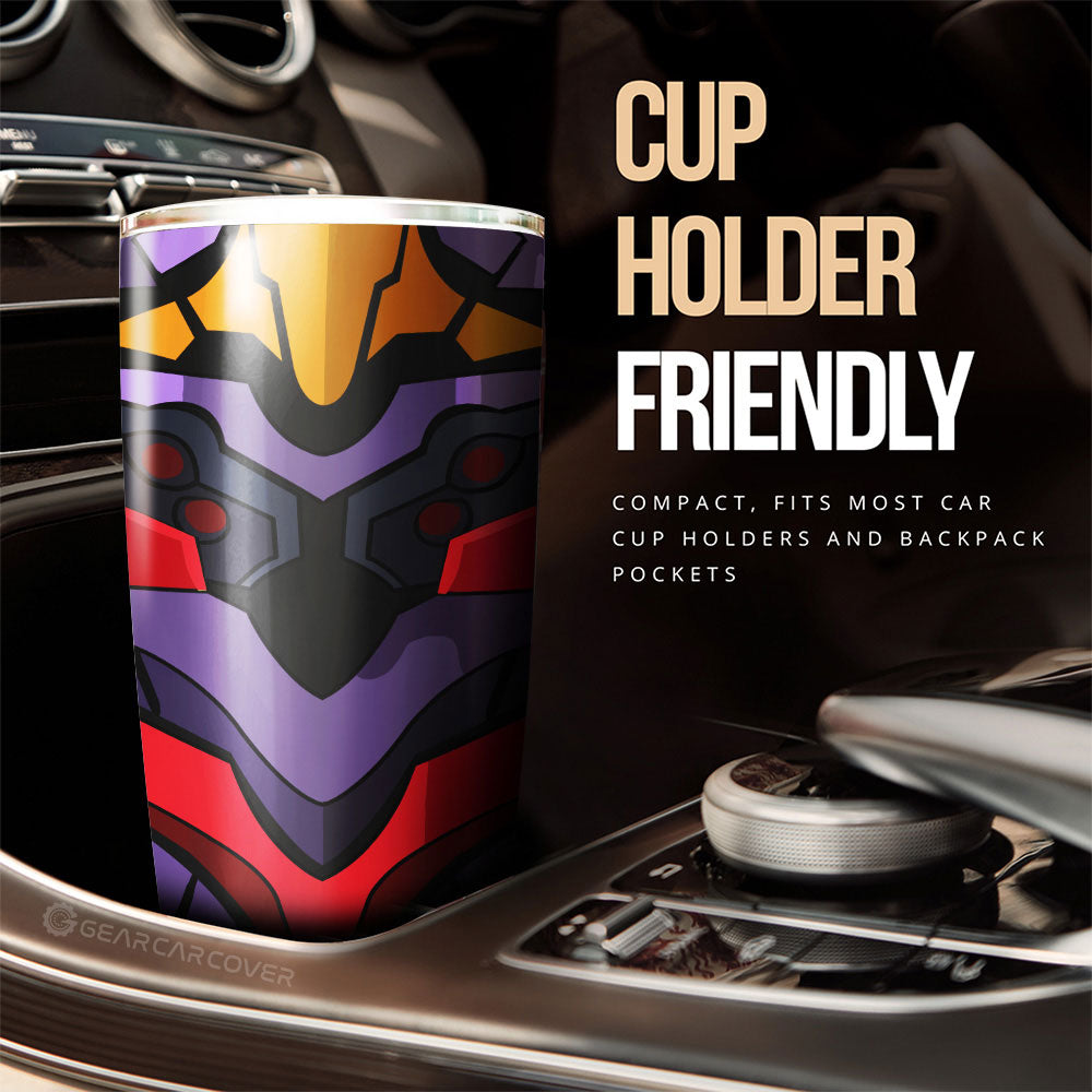 NGE Unit 01 Awakened Tumbler Cup Custom NGE Car Interior Accessories - Gearcarcover - 3