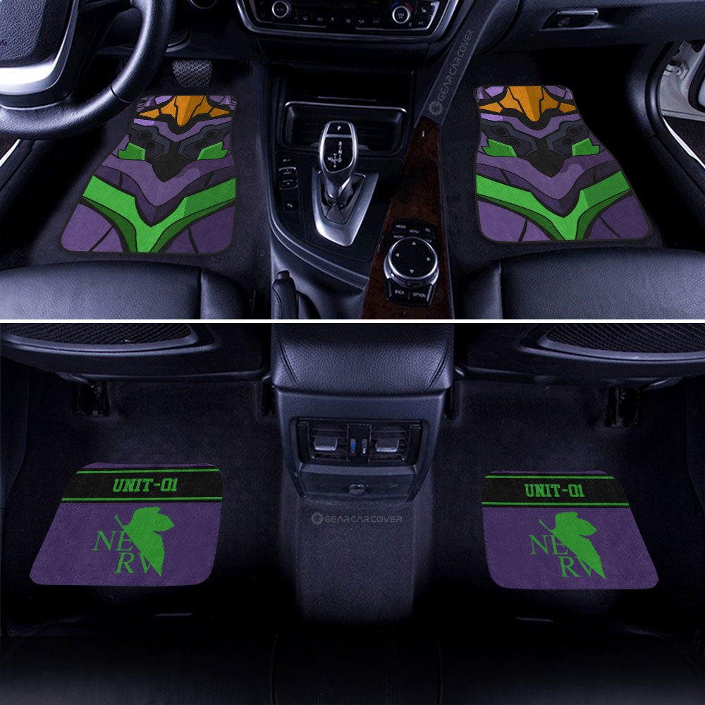 NGE Unit 01 Car Floor Mats Custom NGE Car Interior Accessories - Gearcarcover - 2