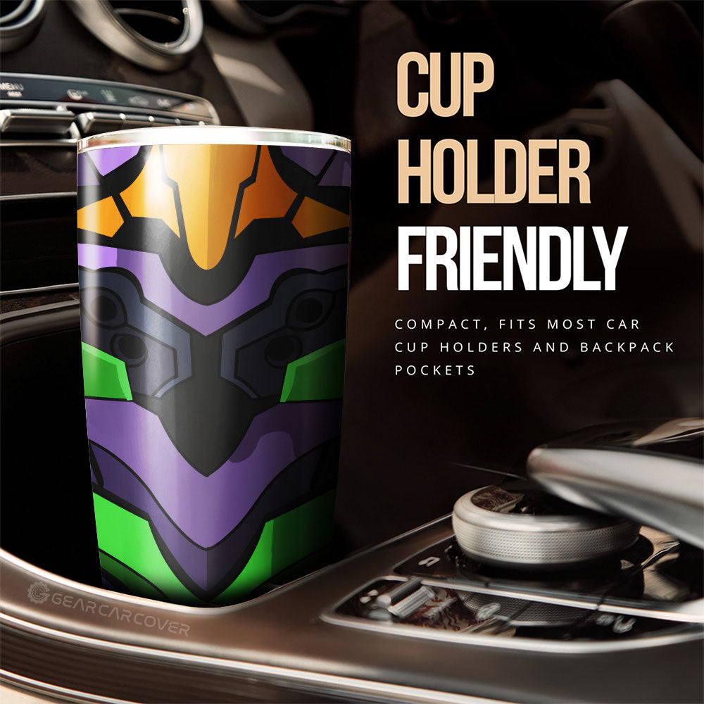 NGE Unit 01 Tumbler Cup Custom NGE Car Interior Accessories - Gearcarcover - 3