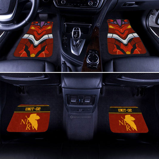 NGE Unit 02 Car Floor Mats Custom NGE Car Interior Accessories - Gearcarcover - 2