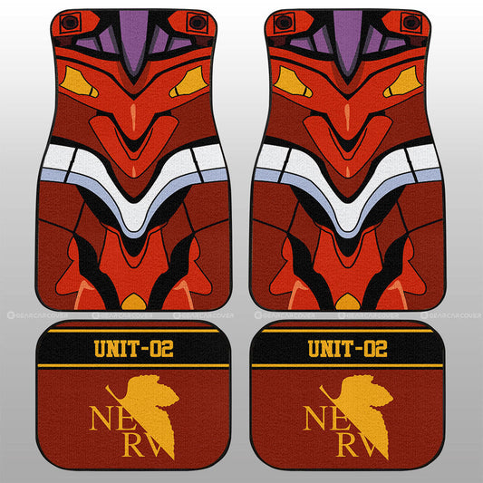 NGE Unit 02 Car Floor Mats Custom NGE Car Interior Accessories - Gearcarcover - 1