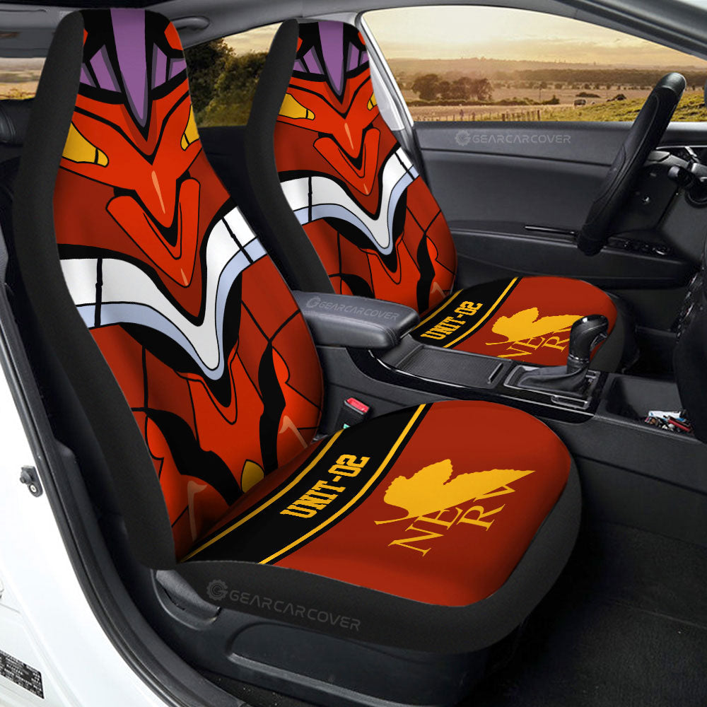 NGE Unit 02 Car Seat Covers Custom NGE Car Interior Accessories - Gearcarcover - 2