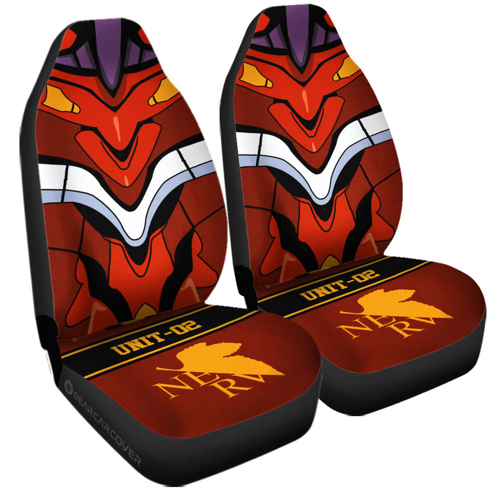 NGE Unit 02 Car Seat Covers Custom NGE Car Interior Accessories - Gearcarcover - 3